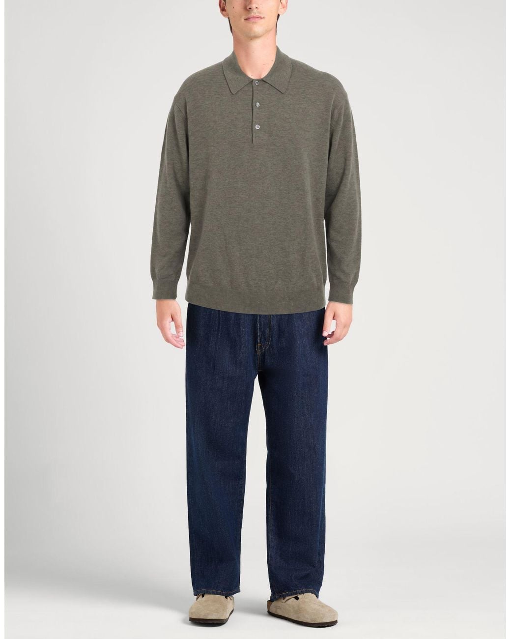 Studio Nicholson Gray Sweater Wool for men