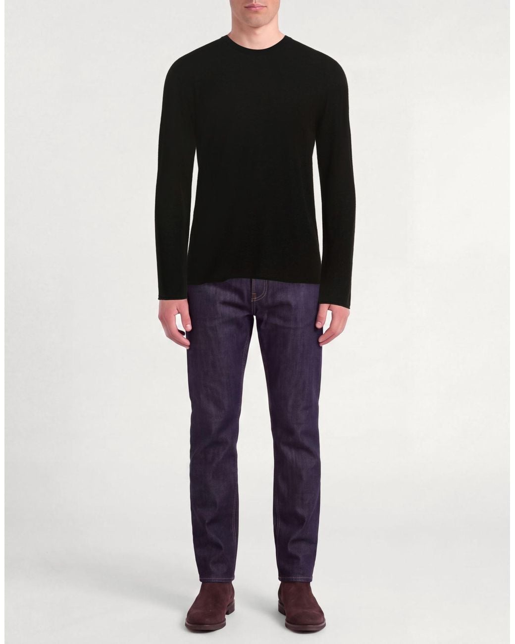 Roberto Collina Pullover in Black für Herren
