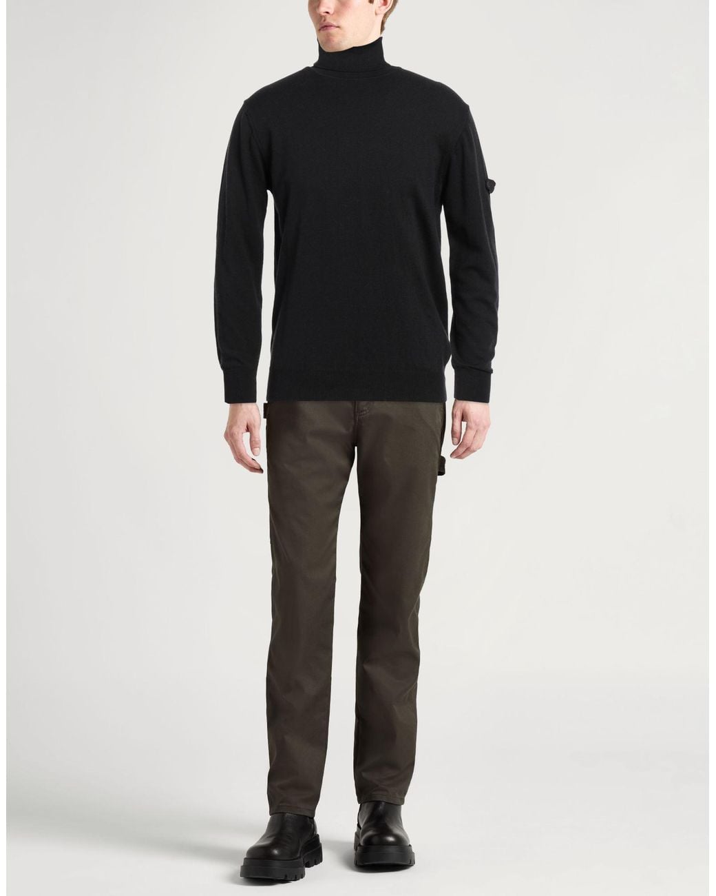 Peuterey Rollkragenpullover in Black für Herren