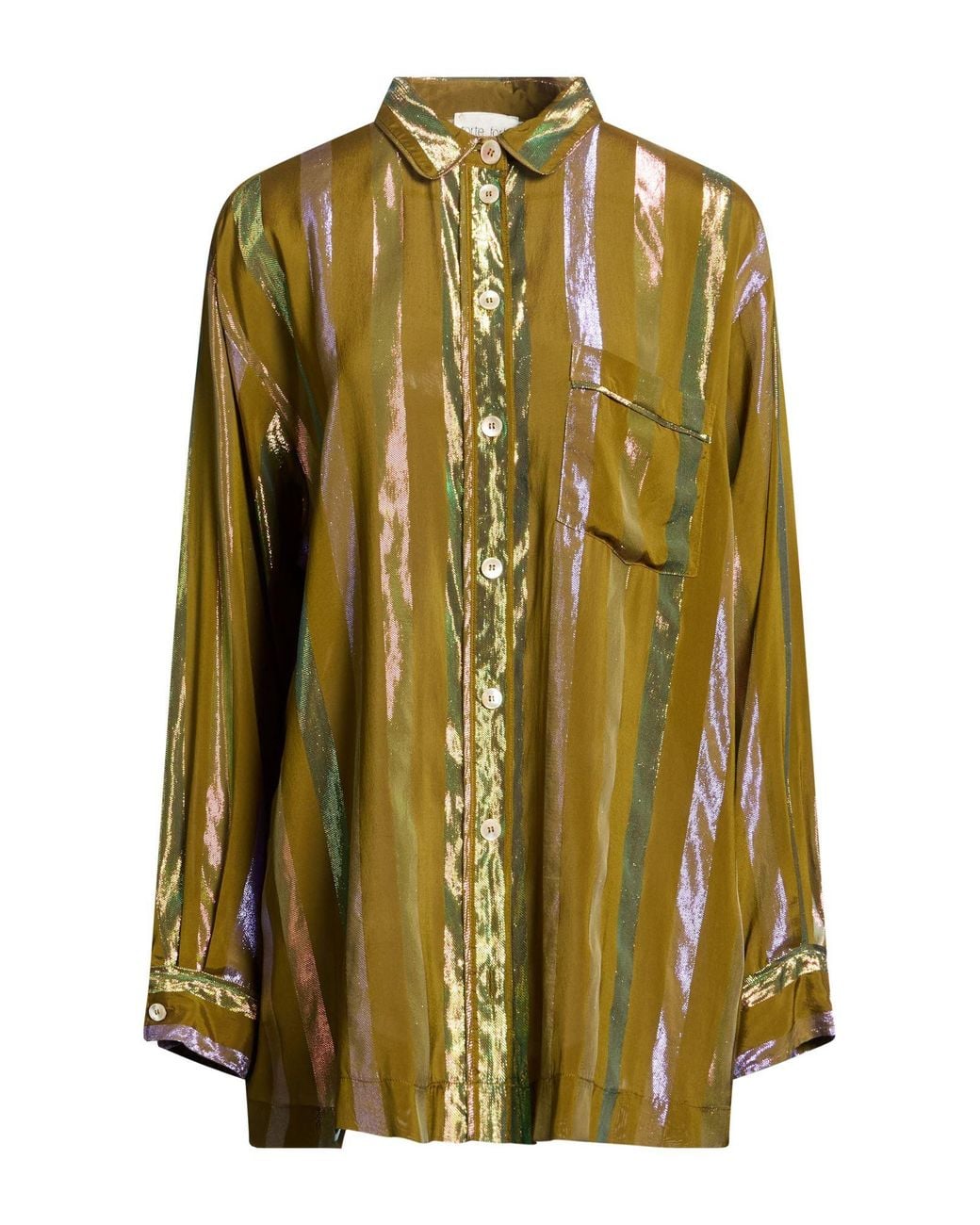 Forte_forte Green Shirt