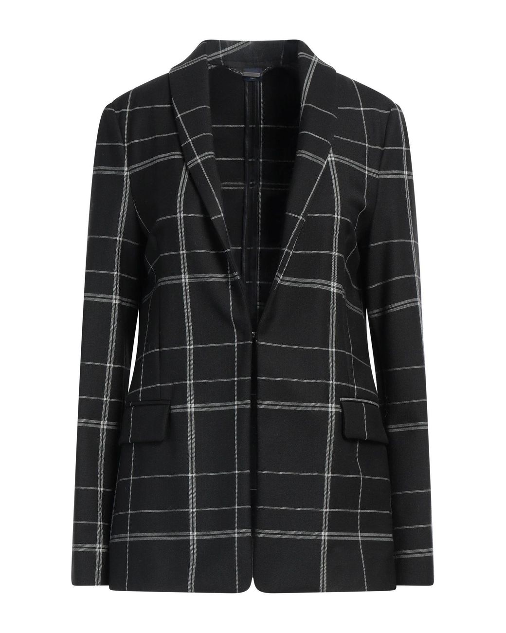 Woolrich Black Blazer Polyester, Virgin Wool, Elastane