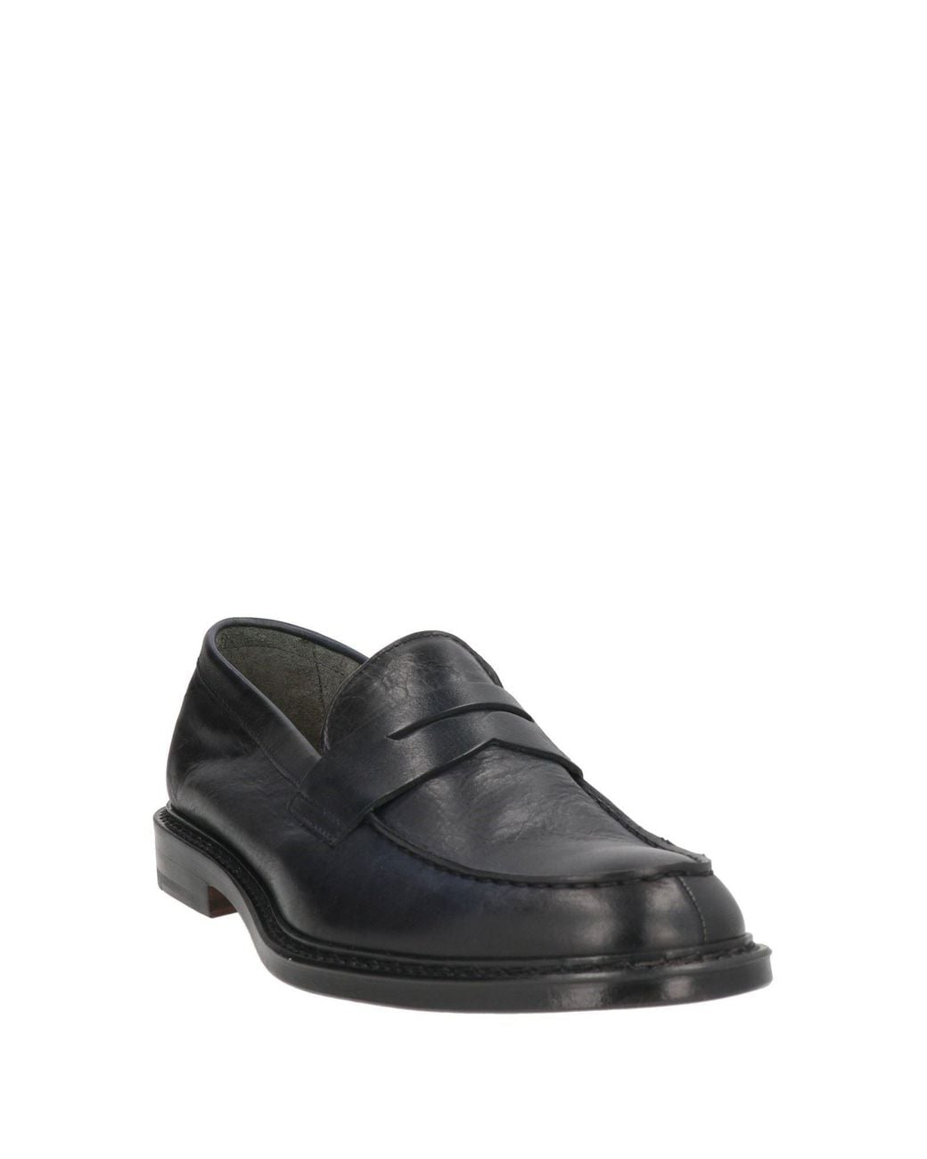 Doucal's Gray Phoenix Loafers Leather for men