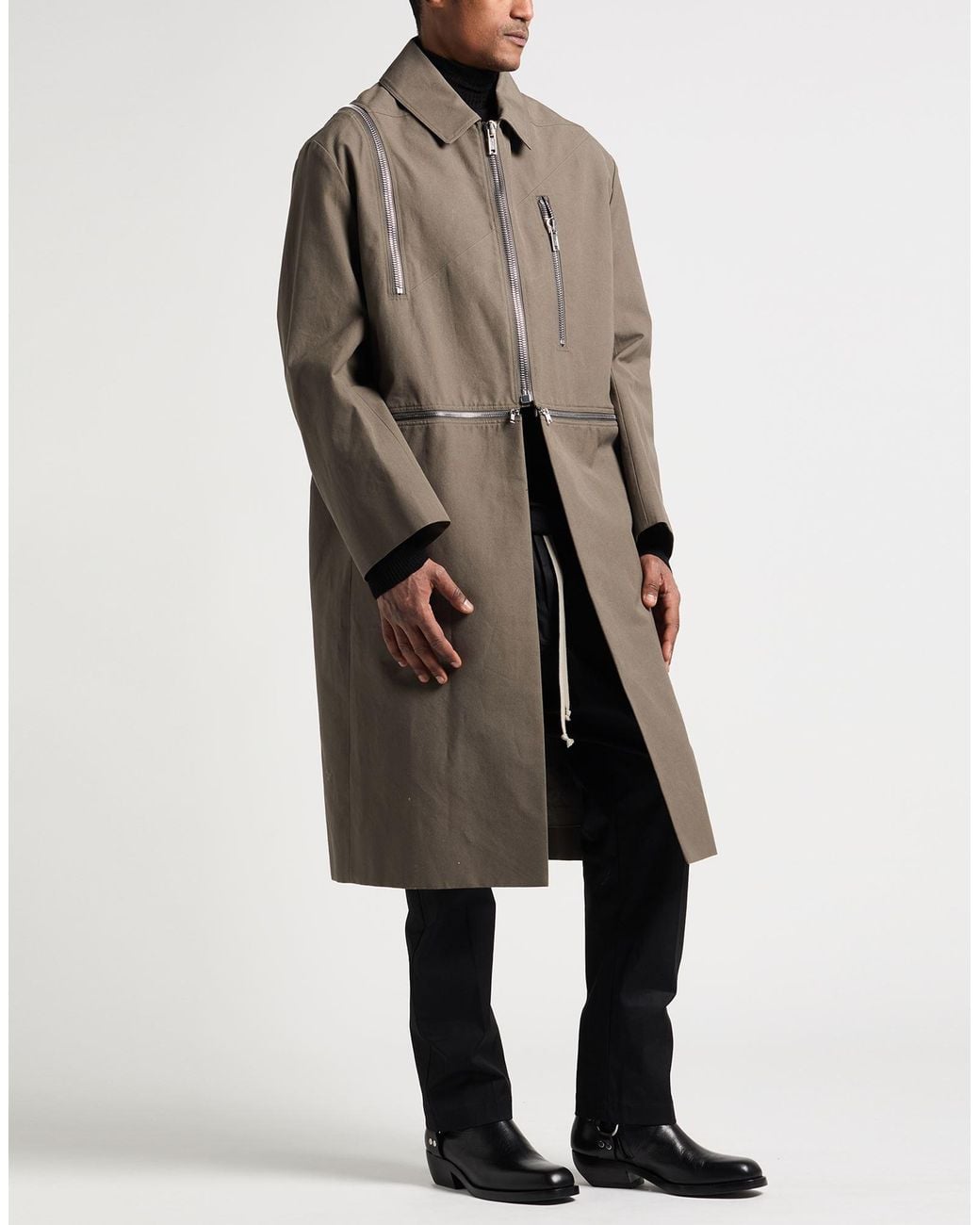 Rick Owens Brown Overcoats & Trench Coats for men
