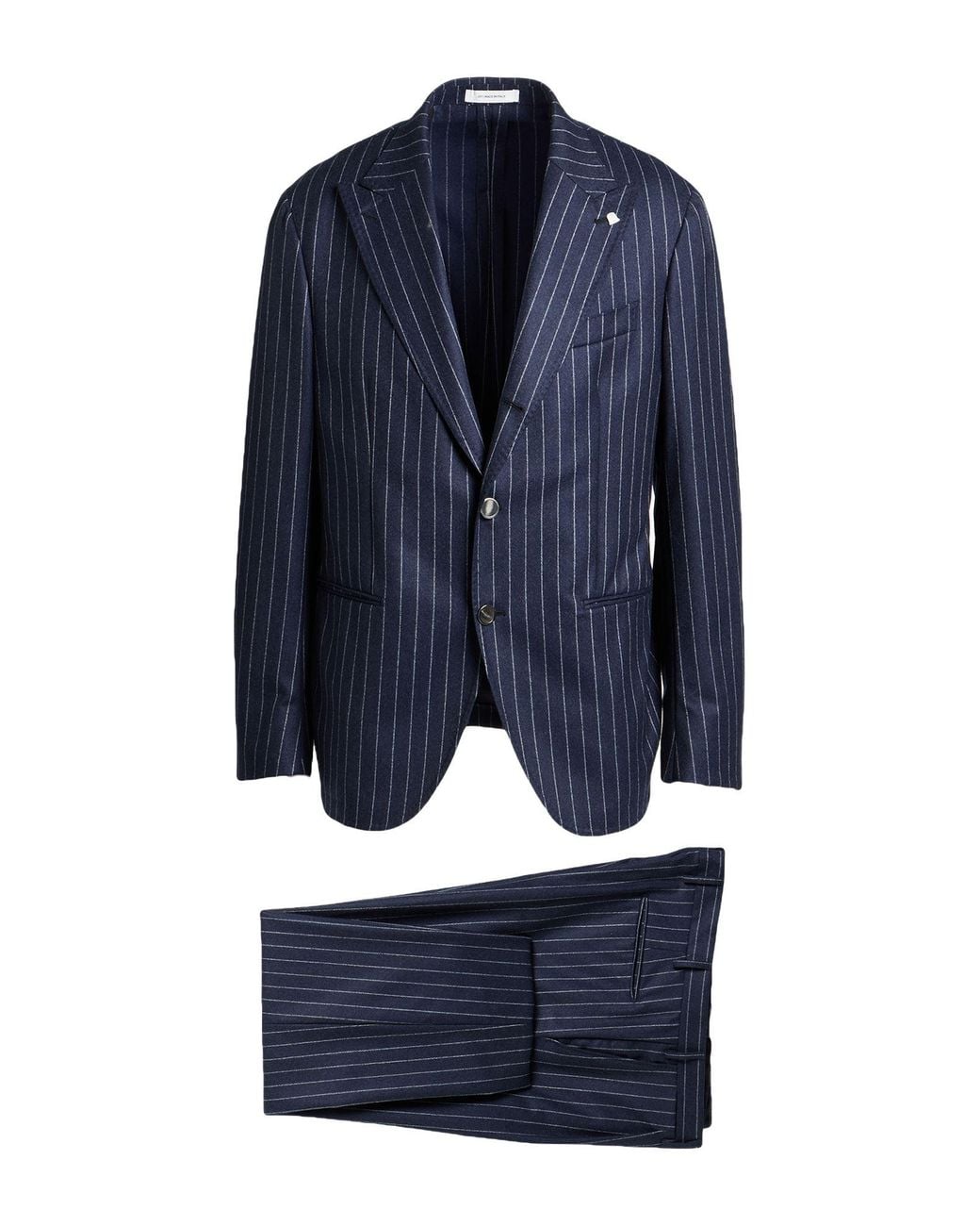 Sartoria Latorre Blue Suit Virgin Wool for men