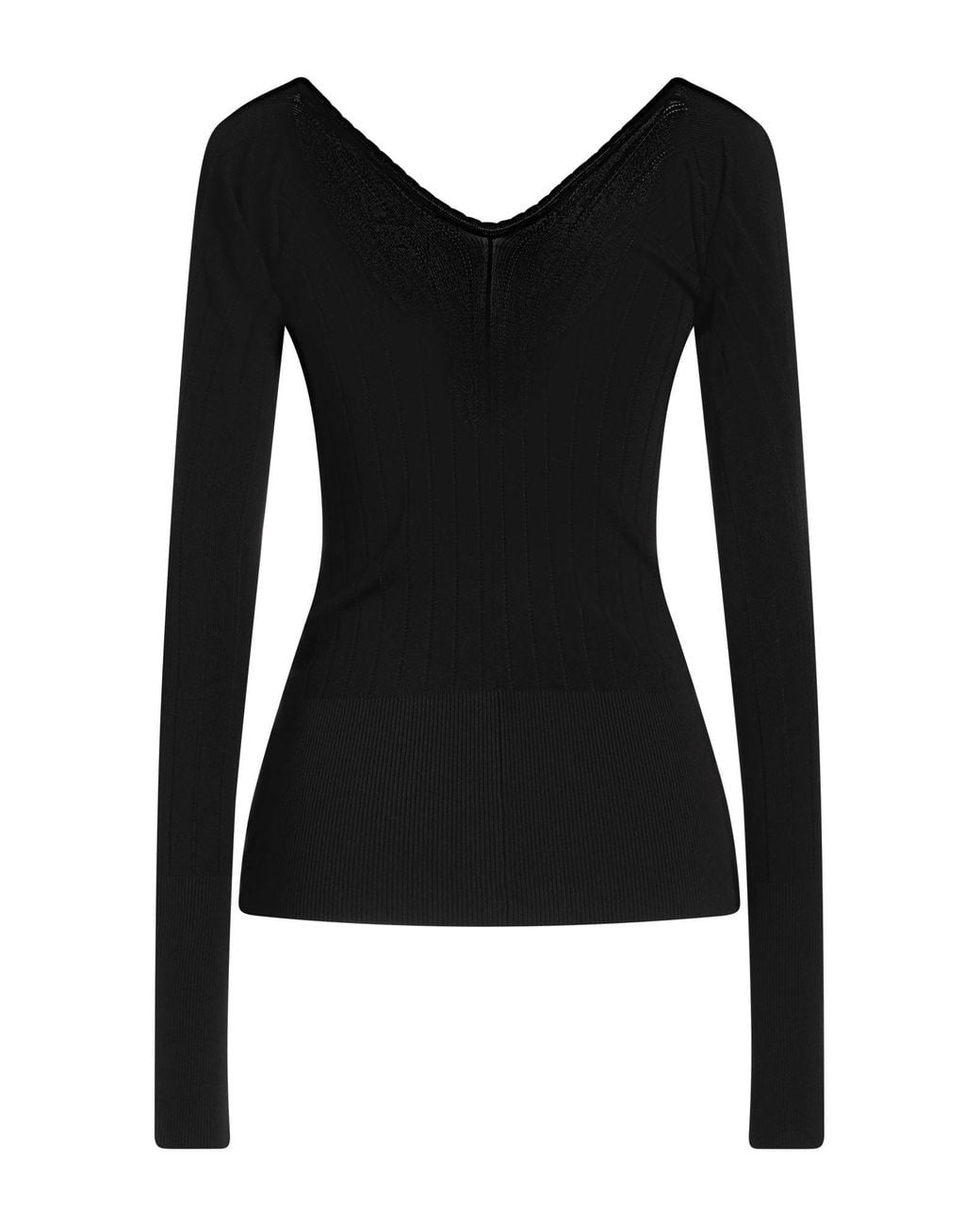 Jacquemus Black Sweater Viscose, Polyester