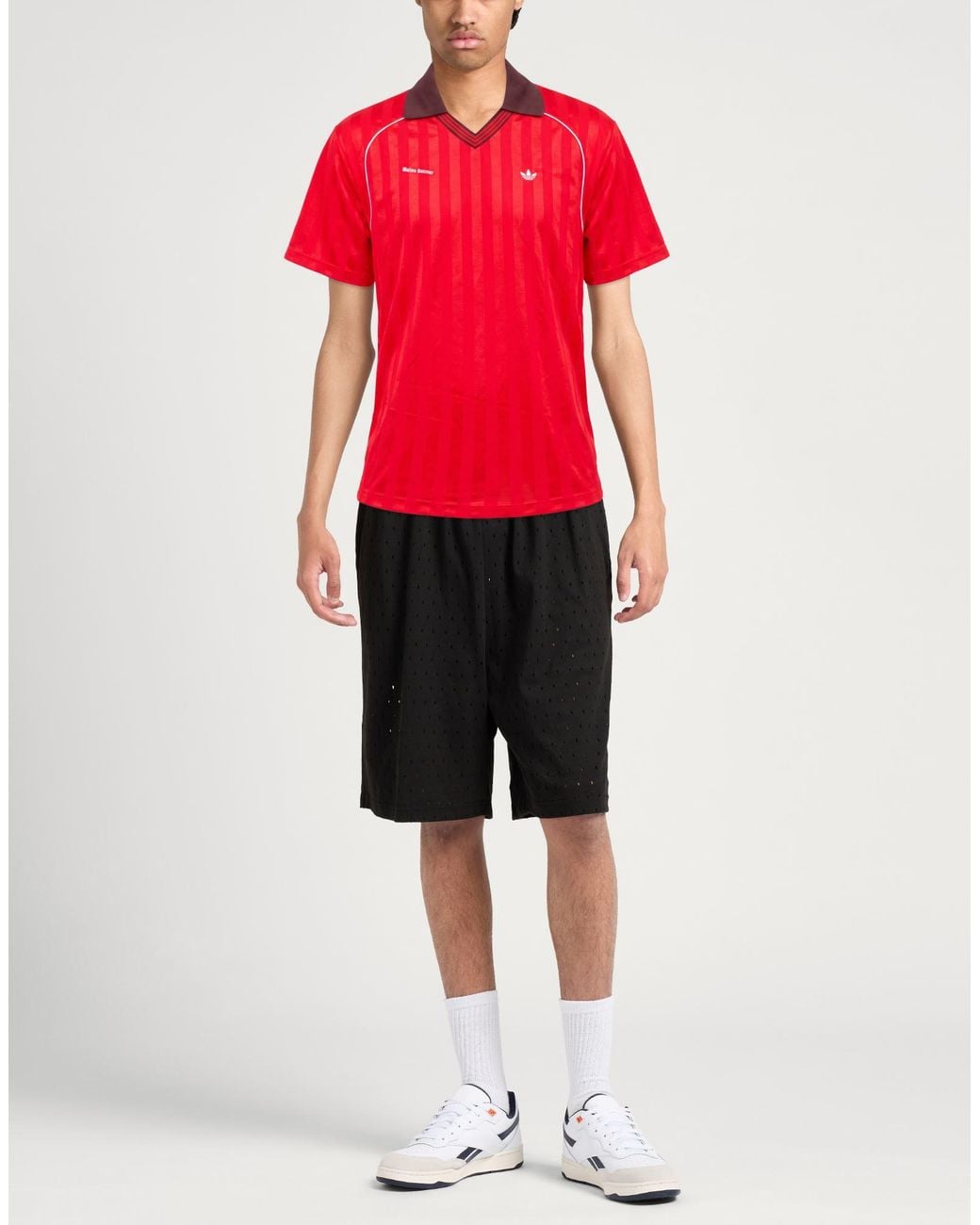 Adidas Originals Red Polo Shirt for men