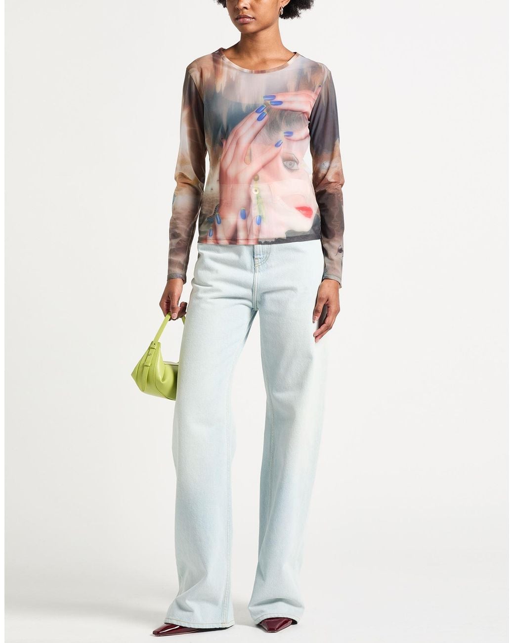 Top Sunnei de color Pink