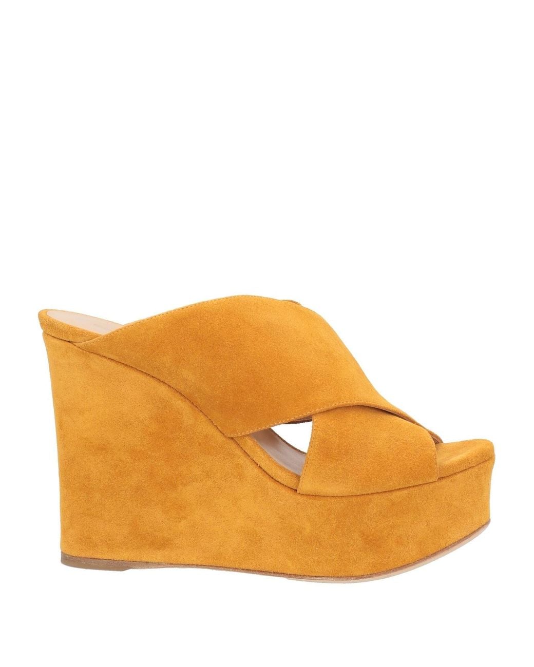 Sergio Rossi Orange Sandale