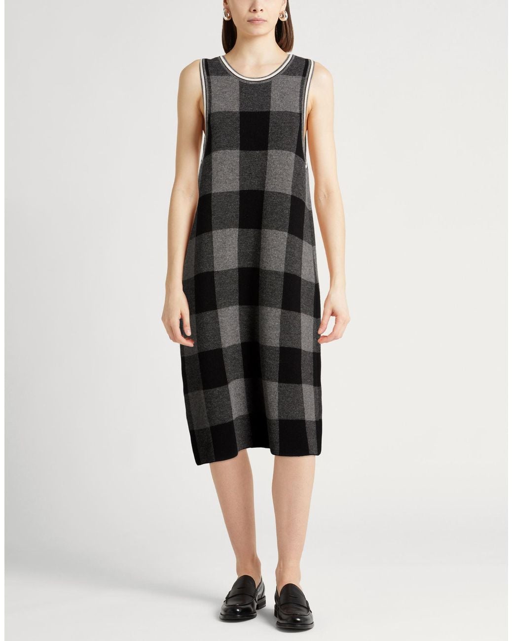 Aspesi Black Midi Dress