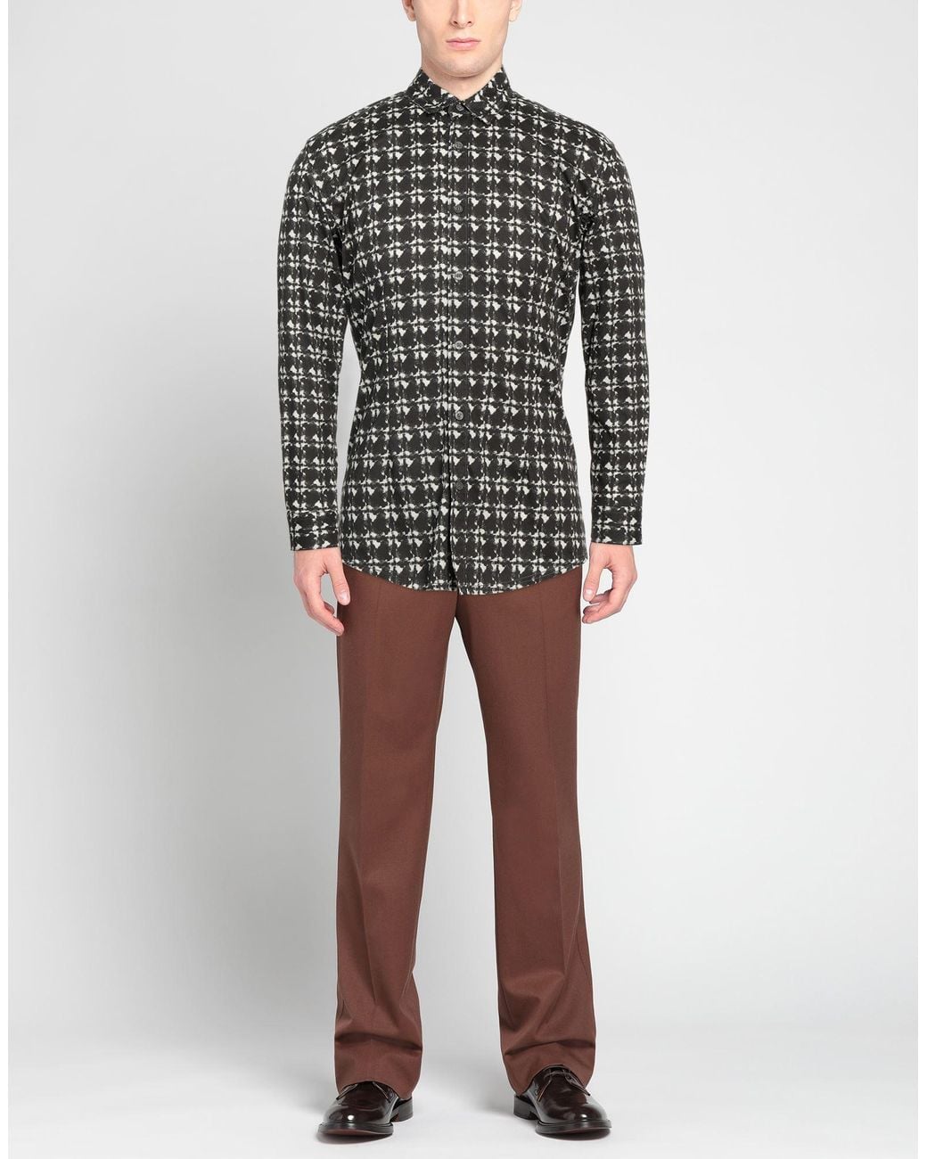 Daniele Alessandrini Black Shirt for men