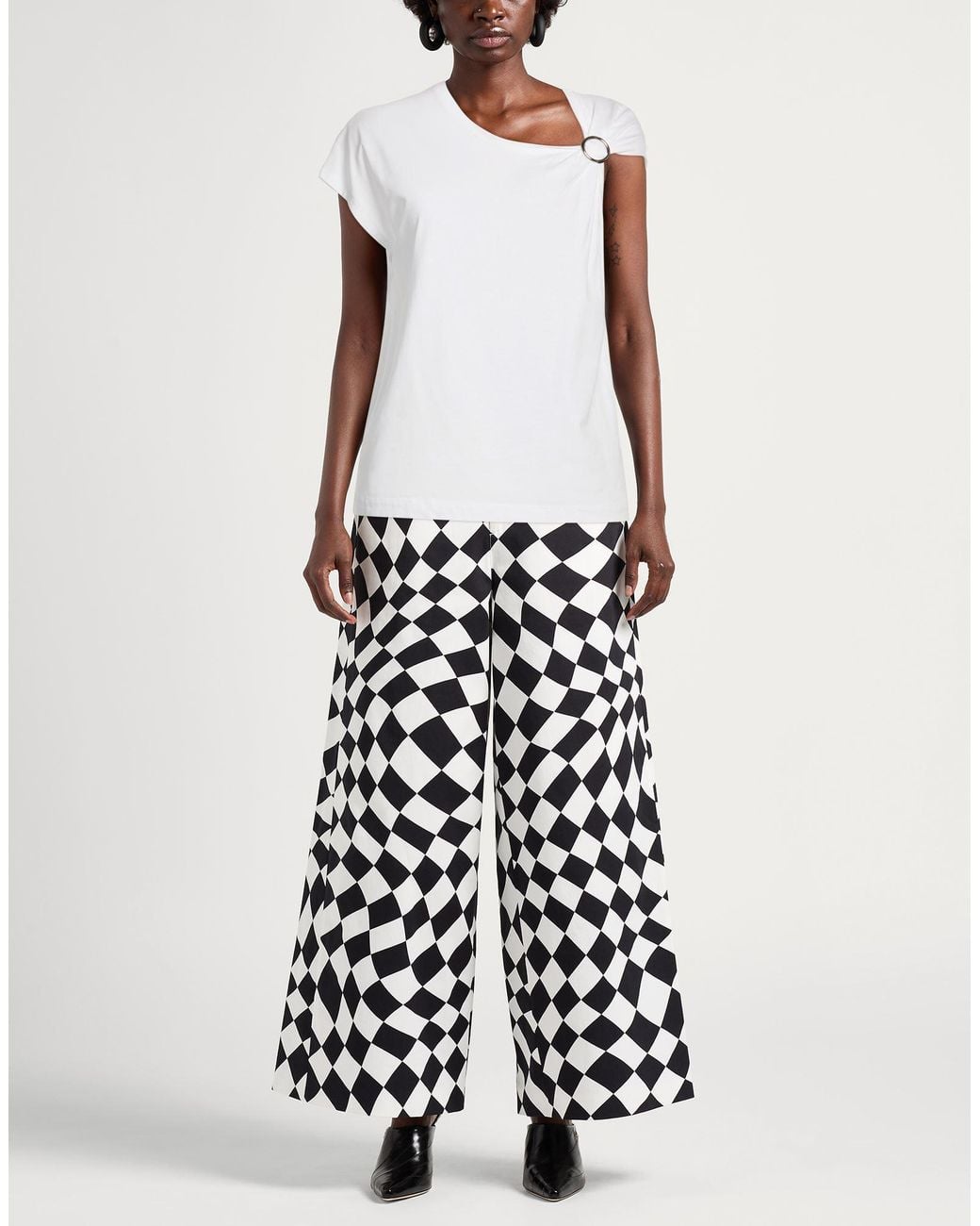 Alpha Studio White T-Shirts