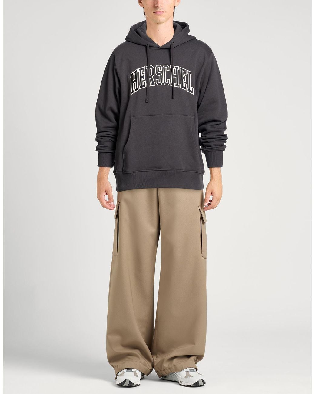 Herschel Supply Co. Gray Sweatshirt Cotton for men