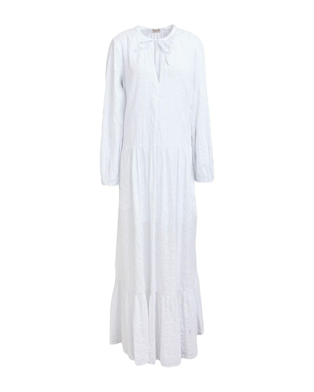 Massimo Alba White Maxi Dress