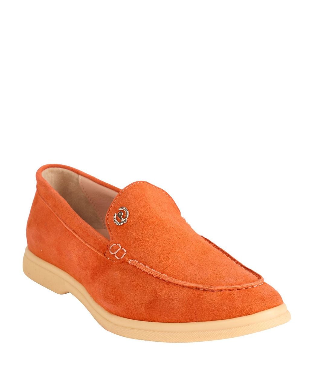 Pollini Orange Mokassin