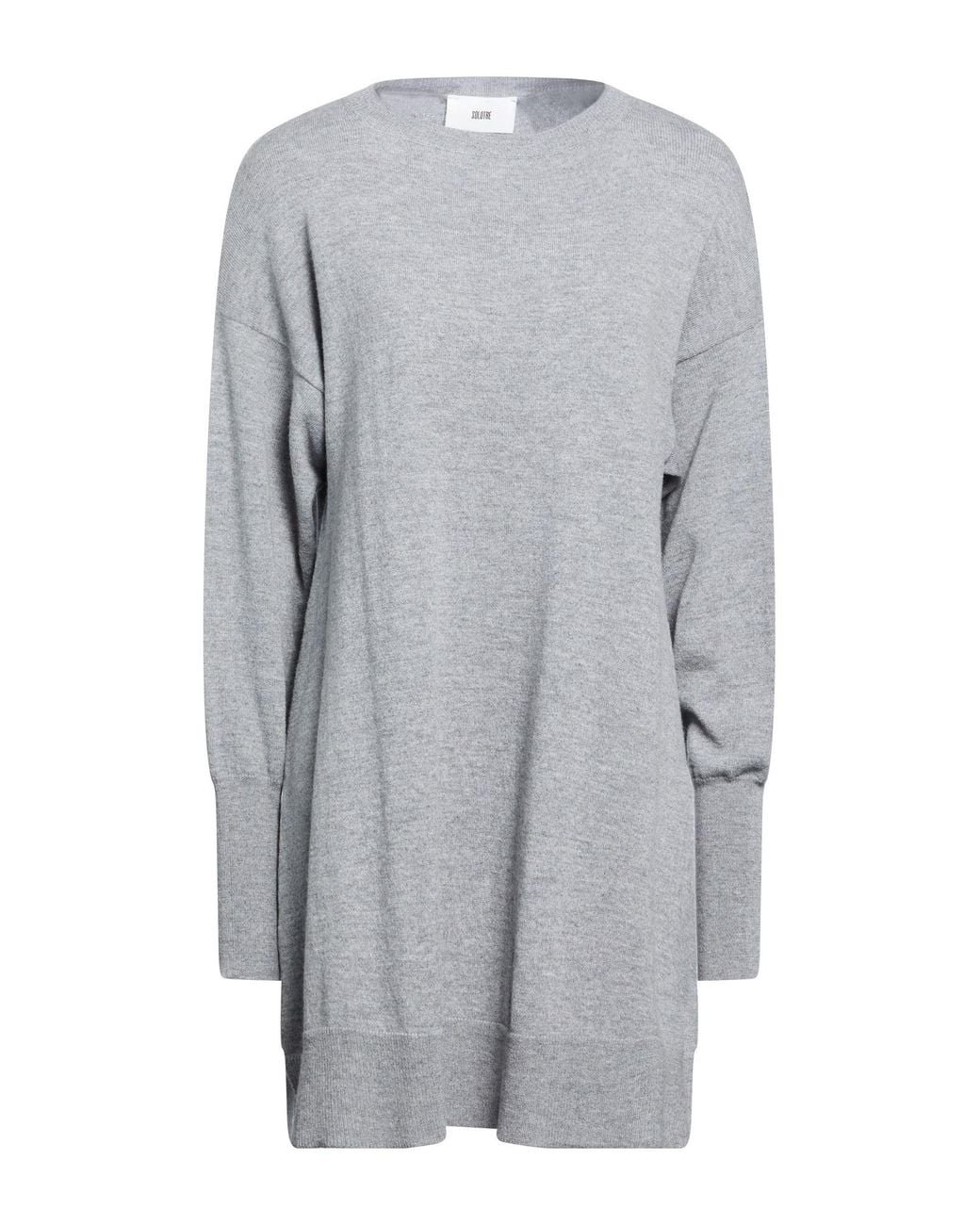 Pullover SOLOTRE de color Gray
