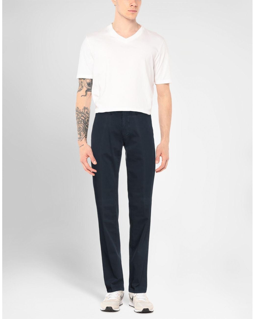 Corneliani Blue Pants for men