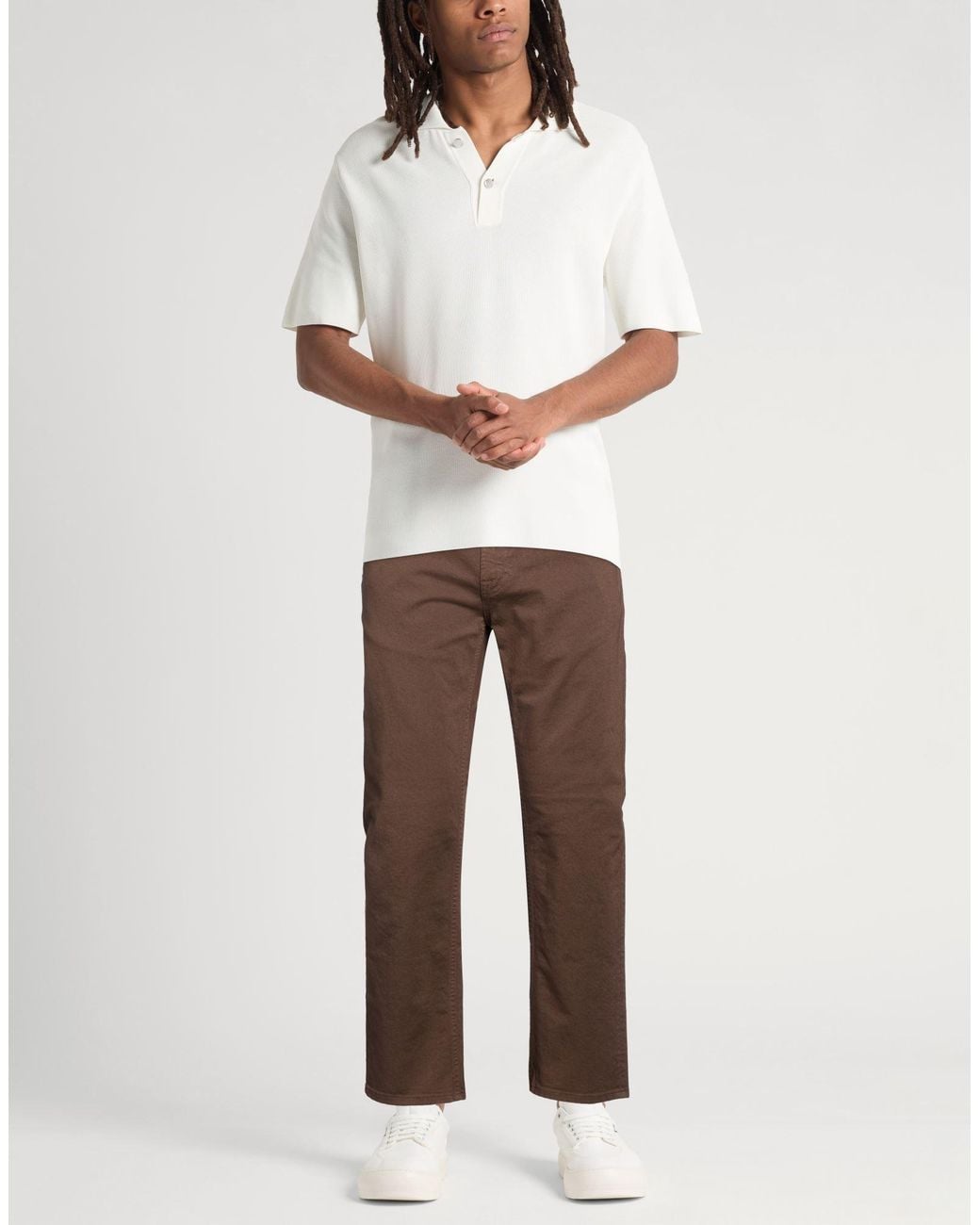 Department 5 Brown Trouser for men