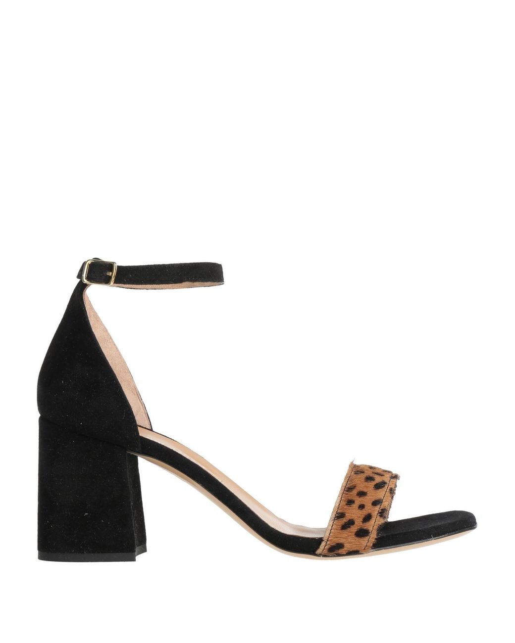 Divine Follie Black Sandals