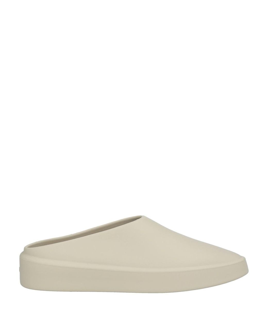 Fear Of God White Mules & Clogs Rubber for men