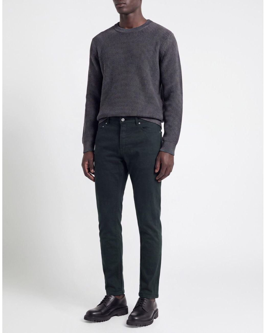 Department 5 Black Jeans for men