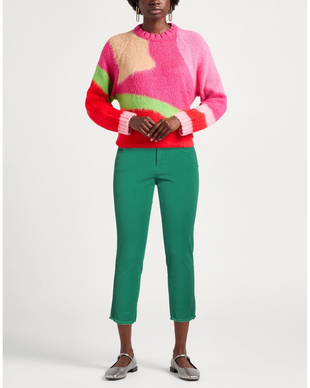 Seductive Green Jeans