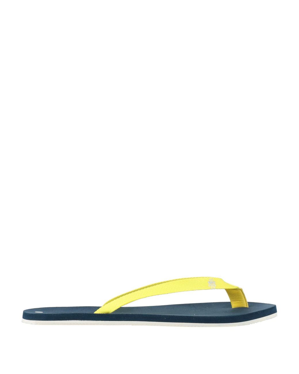 Jacob Cohen Yellow Thong Sandal for men