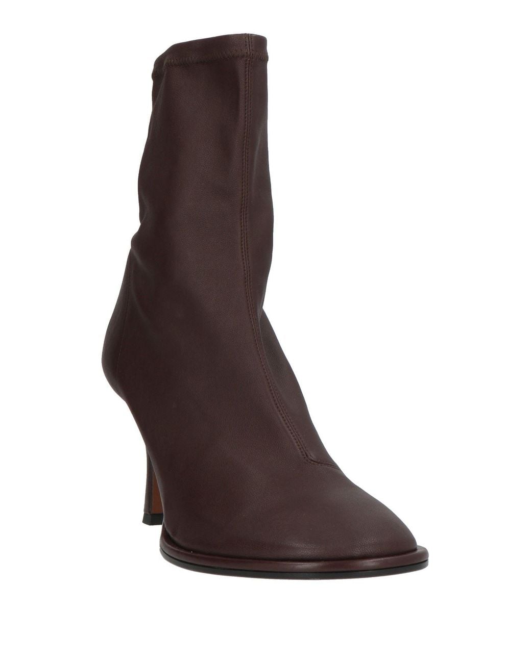 Neous Brown Chocolate Ankle Boots Leather