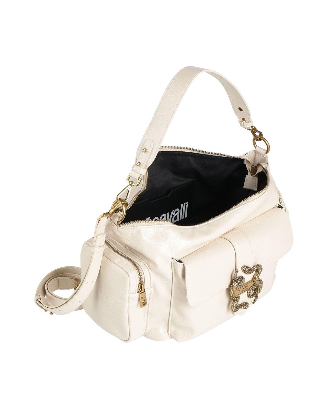Just Cavalli Natural Shoulder Bag