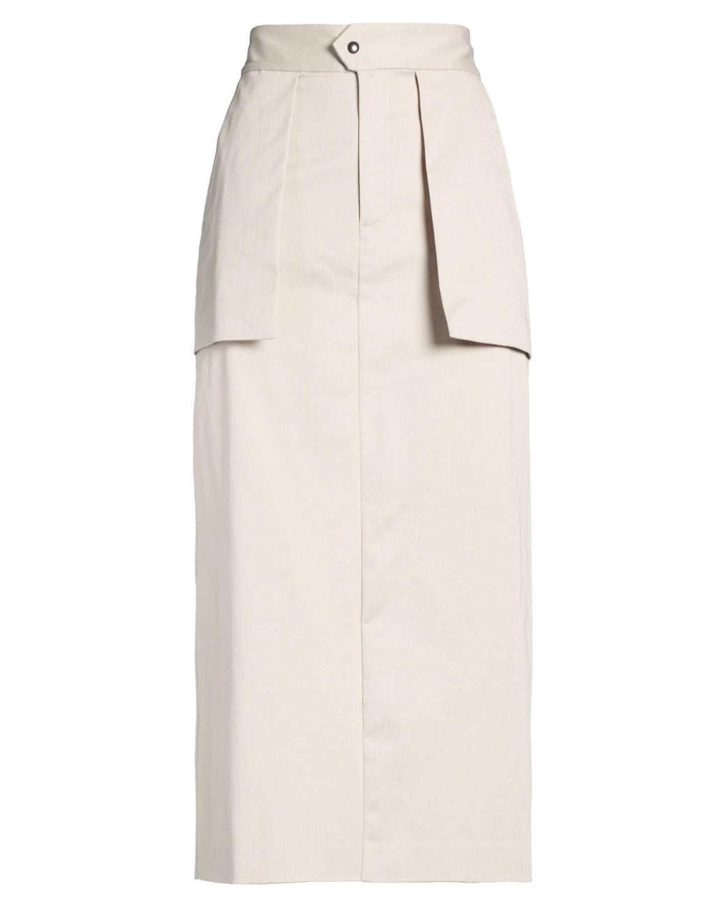 Alpha Studio Natural Midi Skirt