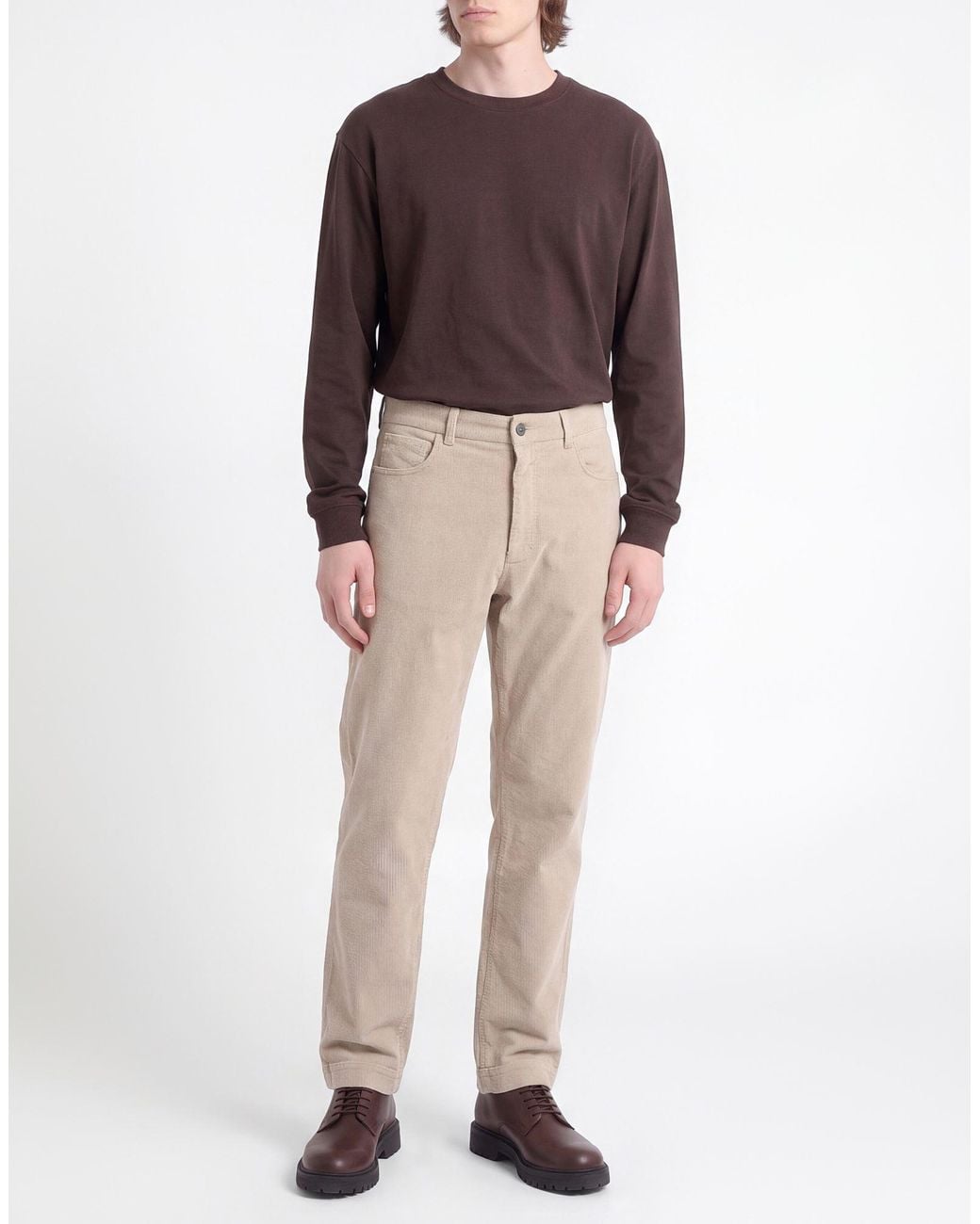 Barena Natural Pants Cotton, Rayon, Elastane for men