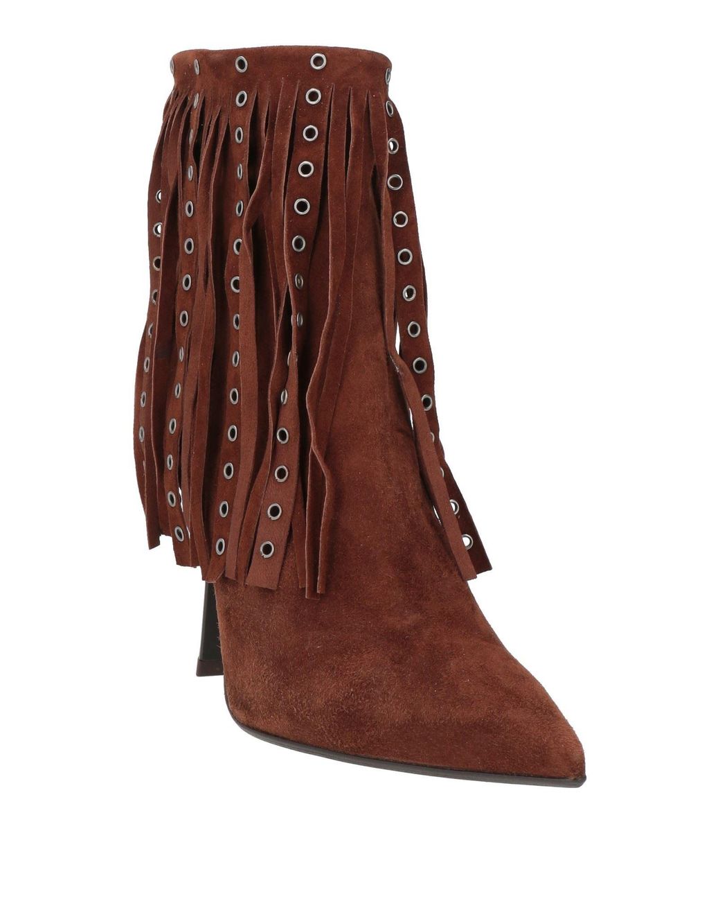 J.A.P. JOSE ANTONIO PEREIRA Brown Ankle Boots Leather