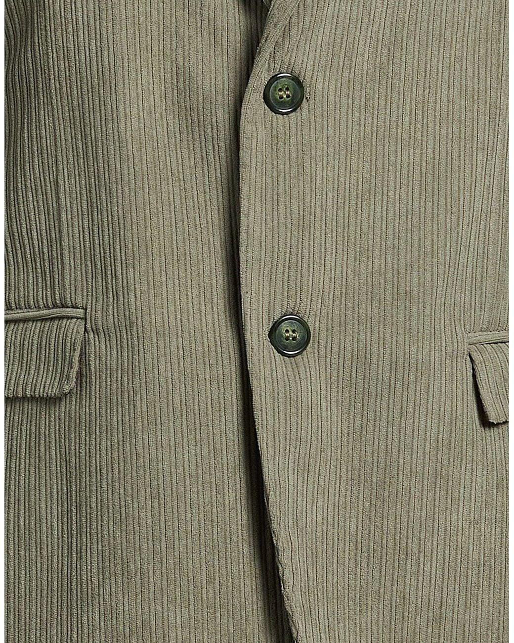 Exte Green Blazer Cotton, Polyester, Elastane for men