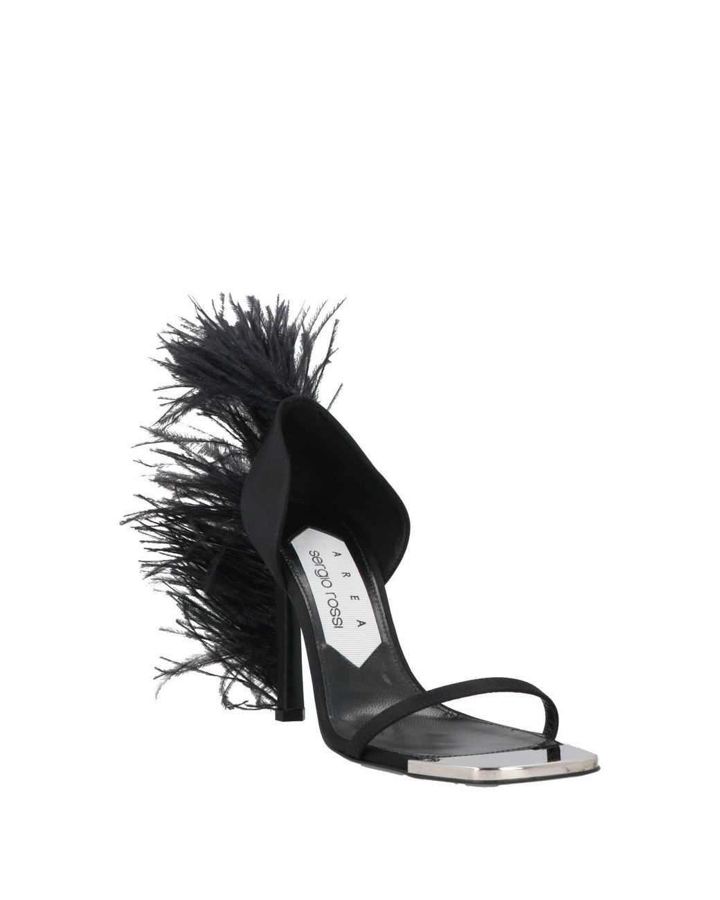 Sandalias AREA X SERGIO ROSSI de color Black