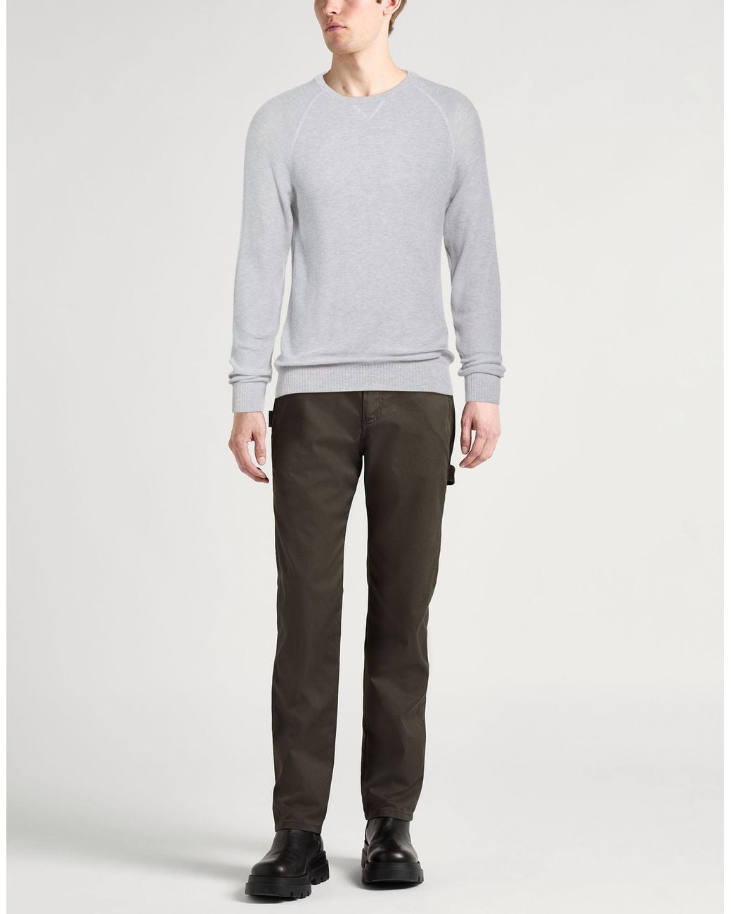 Pullover Eleventy de hombre de color Gray