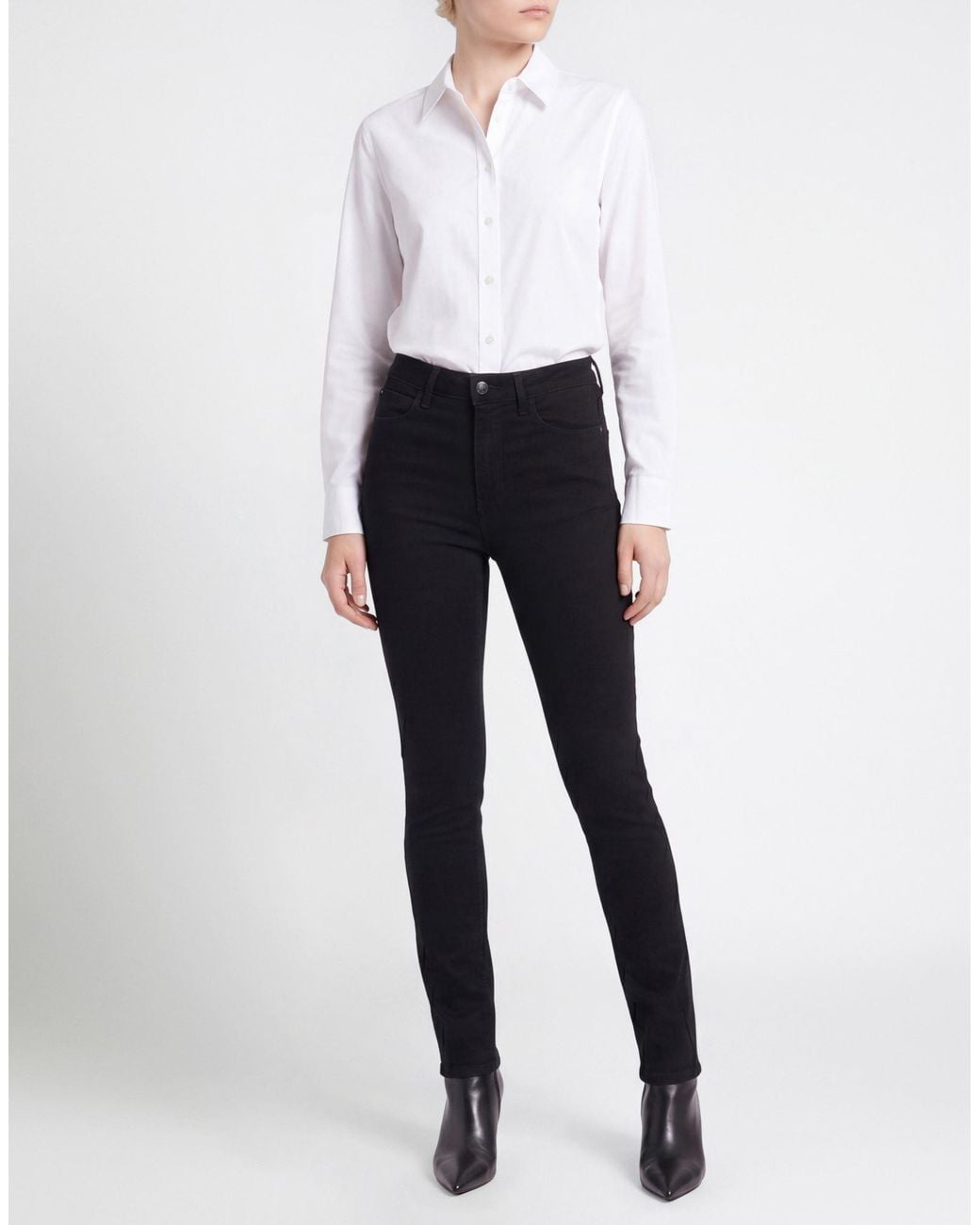 Guess Black Jeans Cotton, Elastomultiester, Elastane
