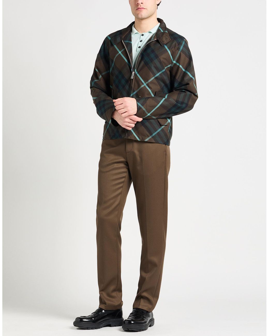 Burberry Black Jacket Cotton for men