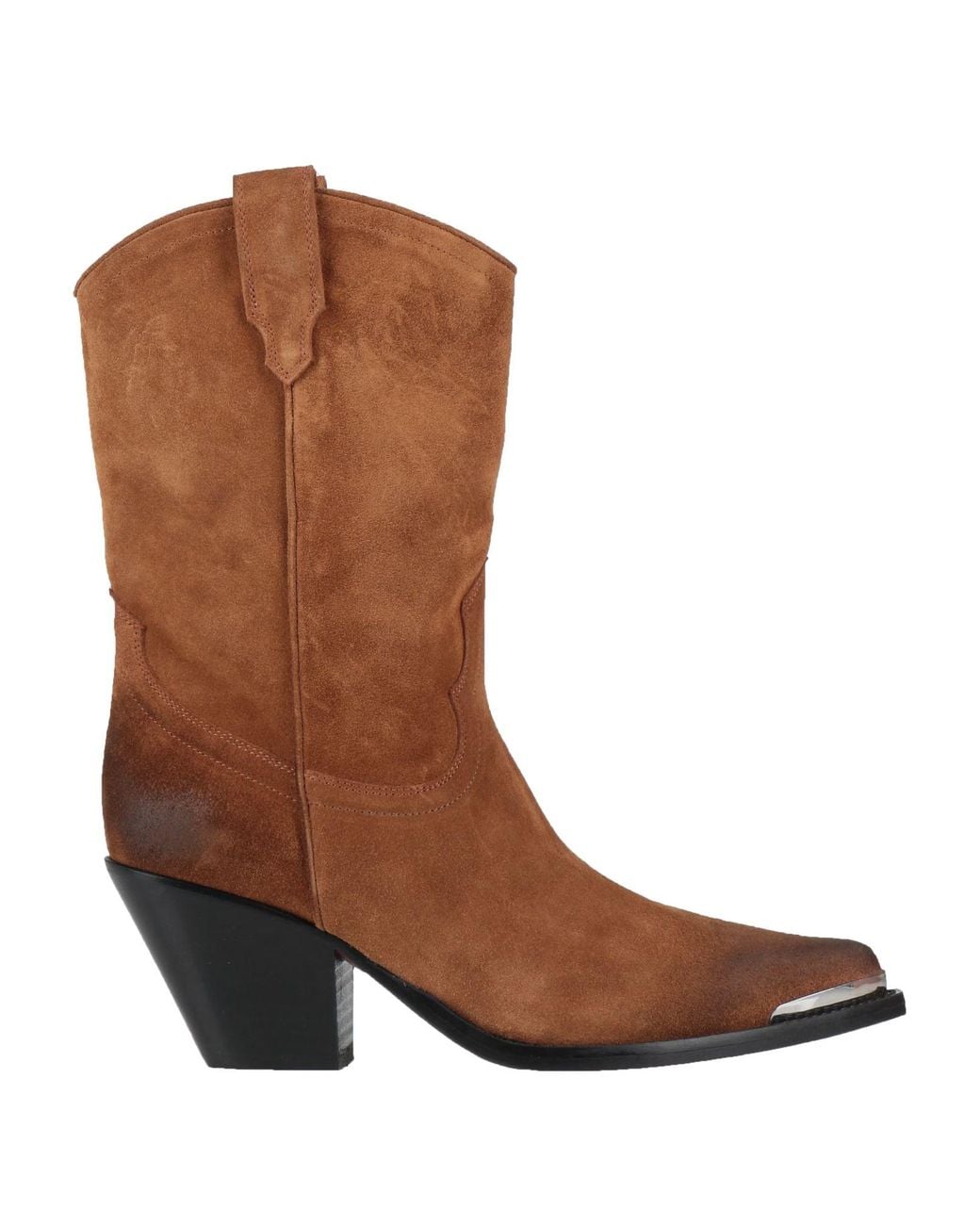 Sonora Boots Brown Camel Ankle Boots Leather