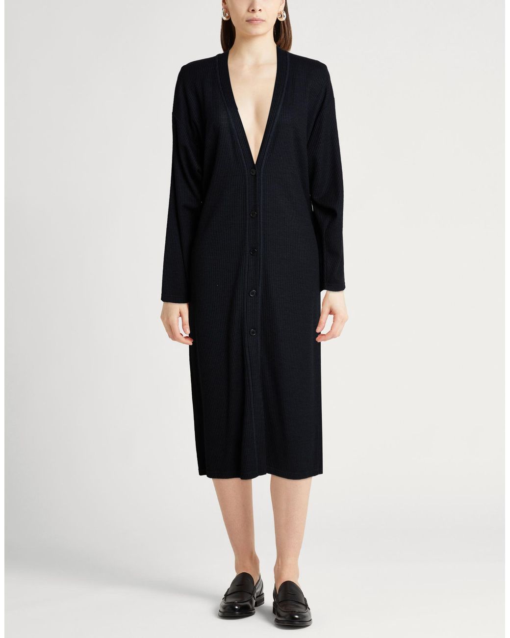 Crossley Black Midnight Cardigan Virgin Wool