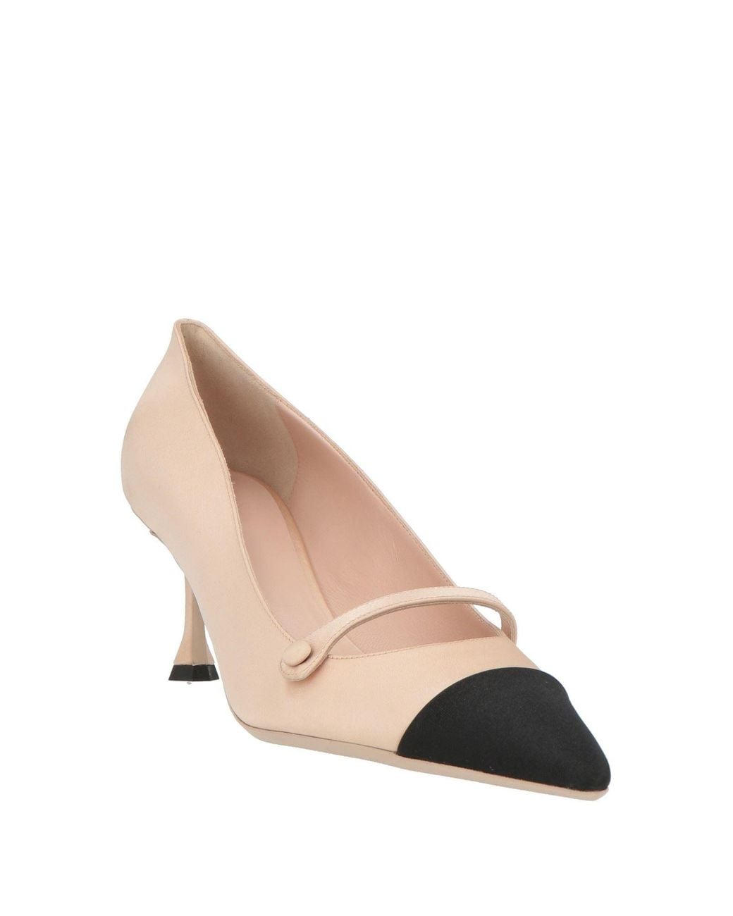 N°21 Natural Pumps Textile Fibers