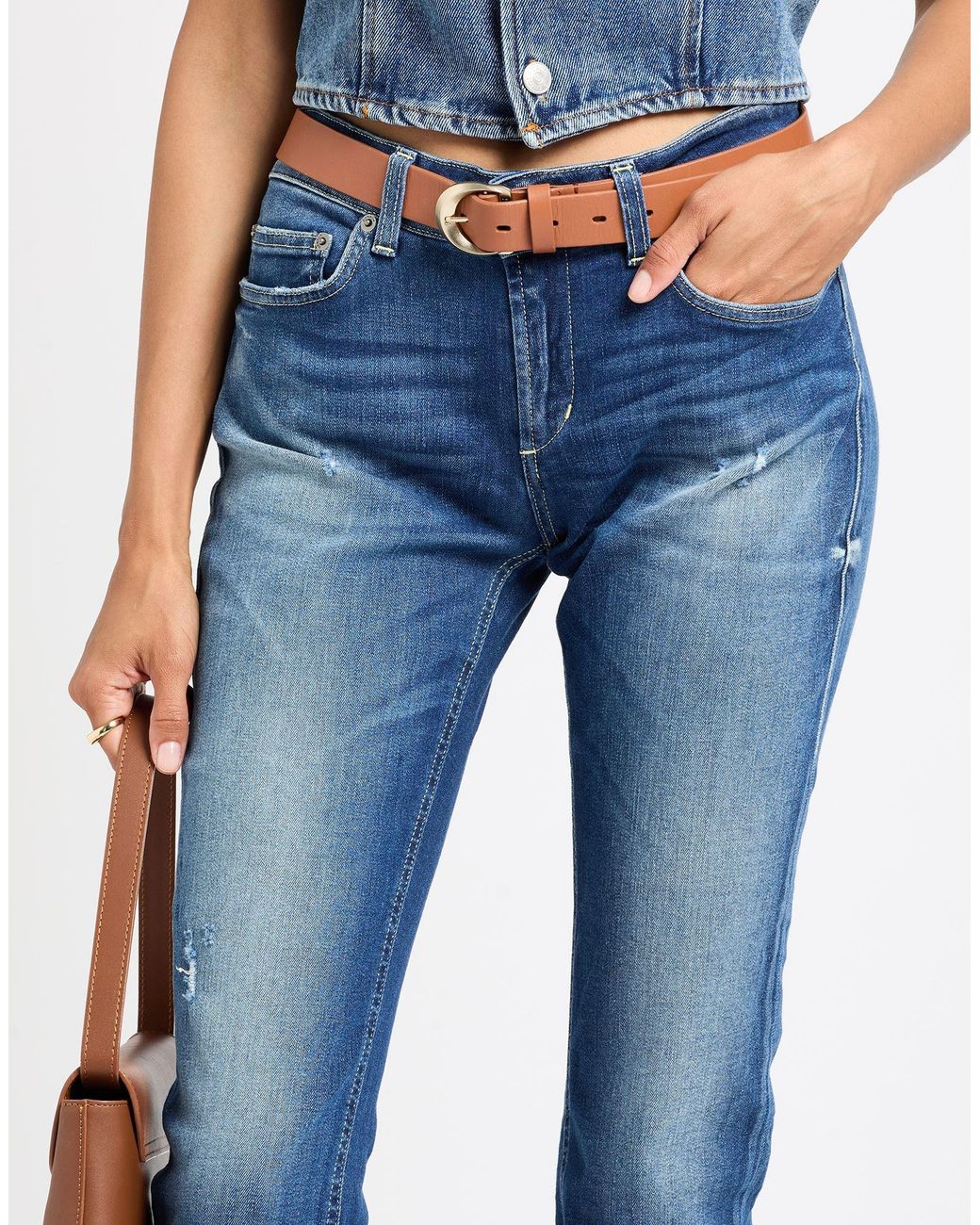 Dondup Blue Jeans Cotton, Lyocell, Elastane