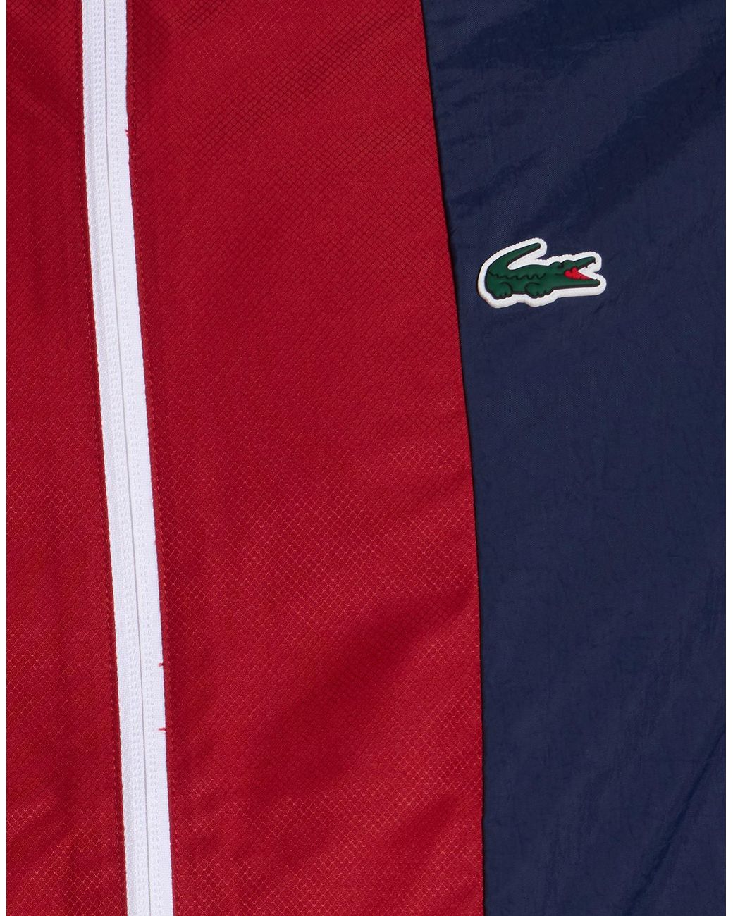 Lacoste Blue Midnight Jacket Polyamide, Polyester, Elastane for men