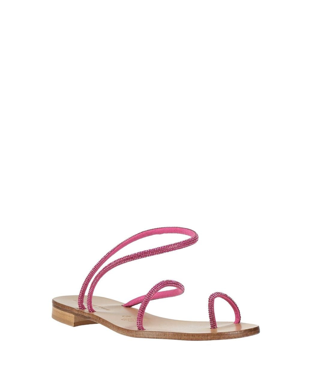Divine Follie Pink Thong Sandal