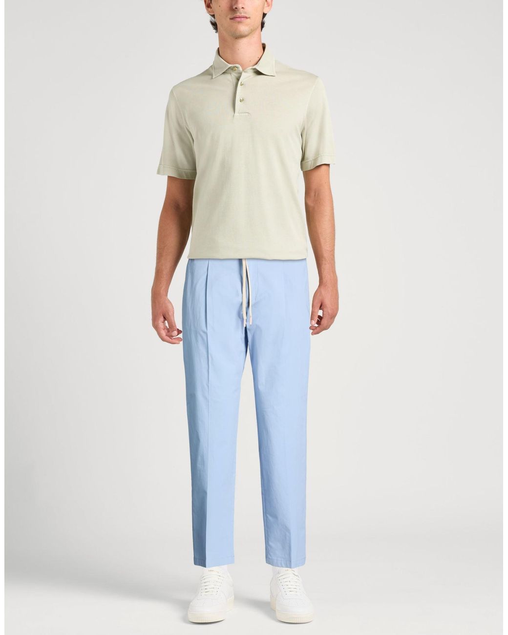 Daniele Alessandrini Blue Pants for men