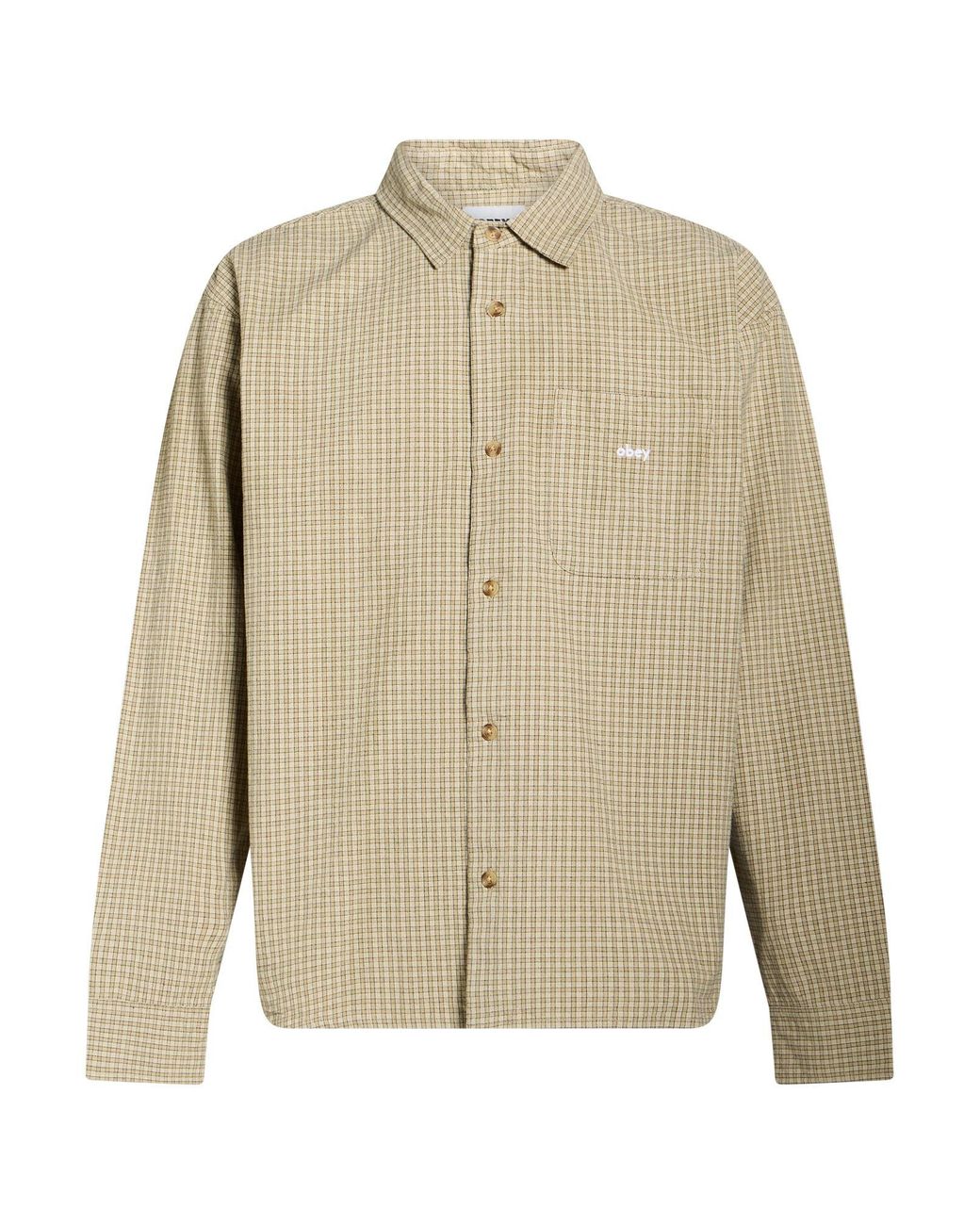 Obey Natural Shirt for men