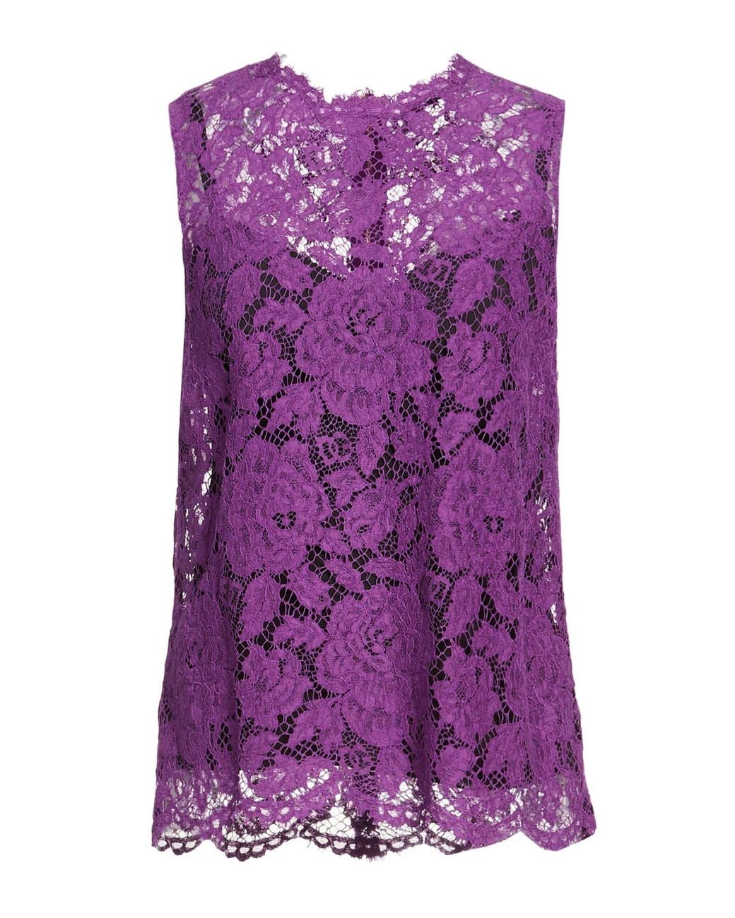 Dolce & Gabbana Purple Tops