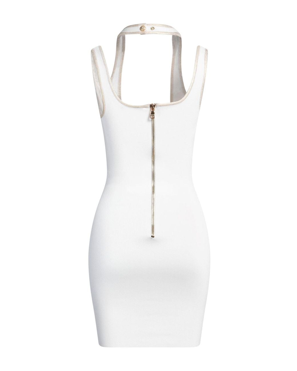 Balmain White Mini Dress
