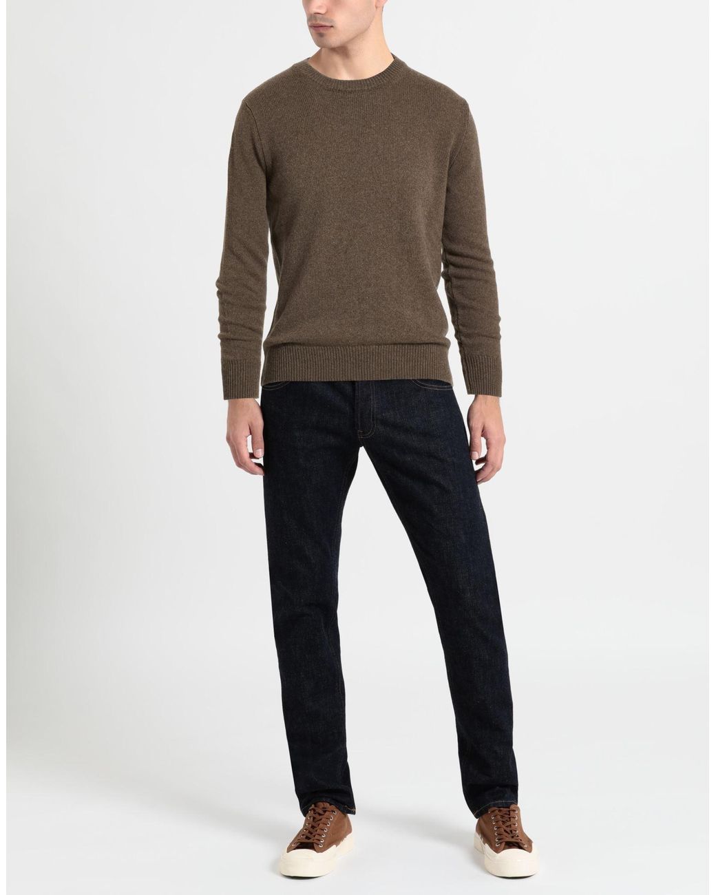 Pullover Aragona de hombre de color Brown