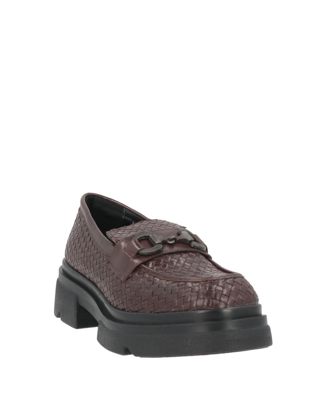 Emanuélle Vee Gray Loafers