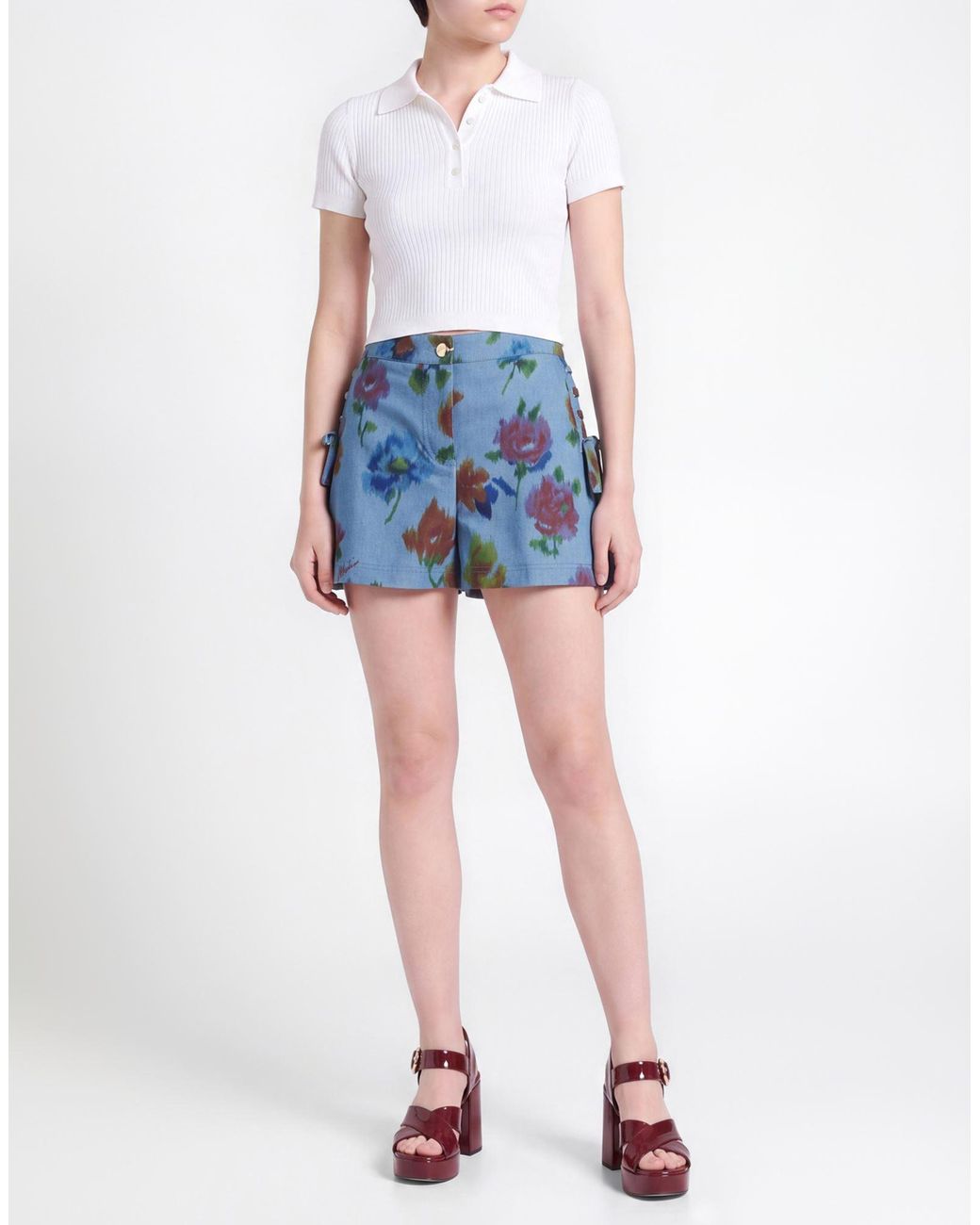 Boutique Moschino Blue Shorts & Bermuda Shorts