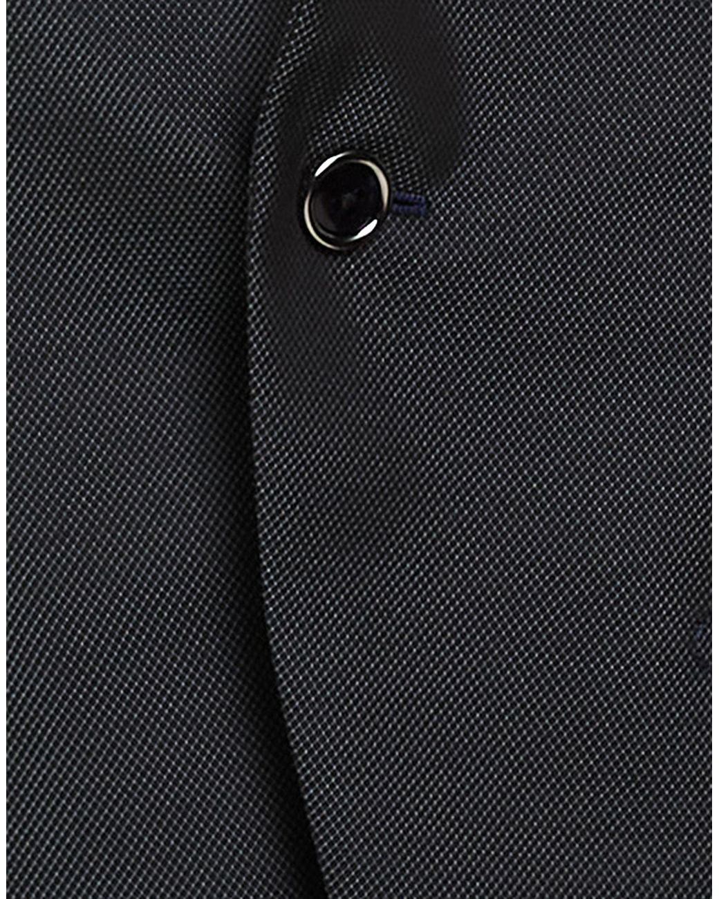 Luigi Bianchi Black Blazer Wool, Polyester for men